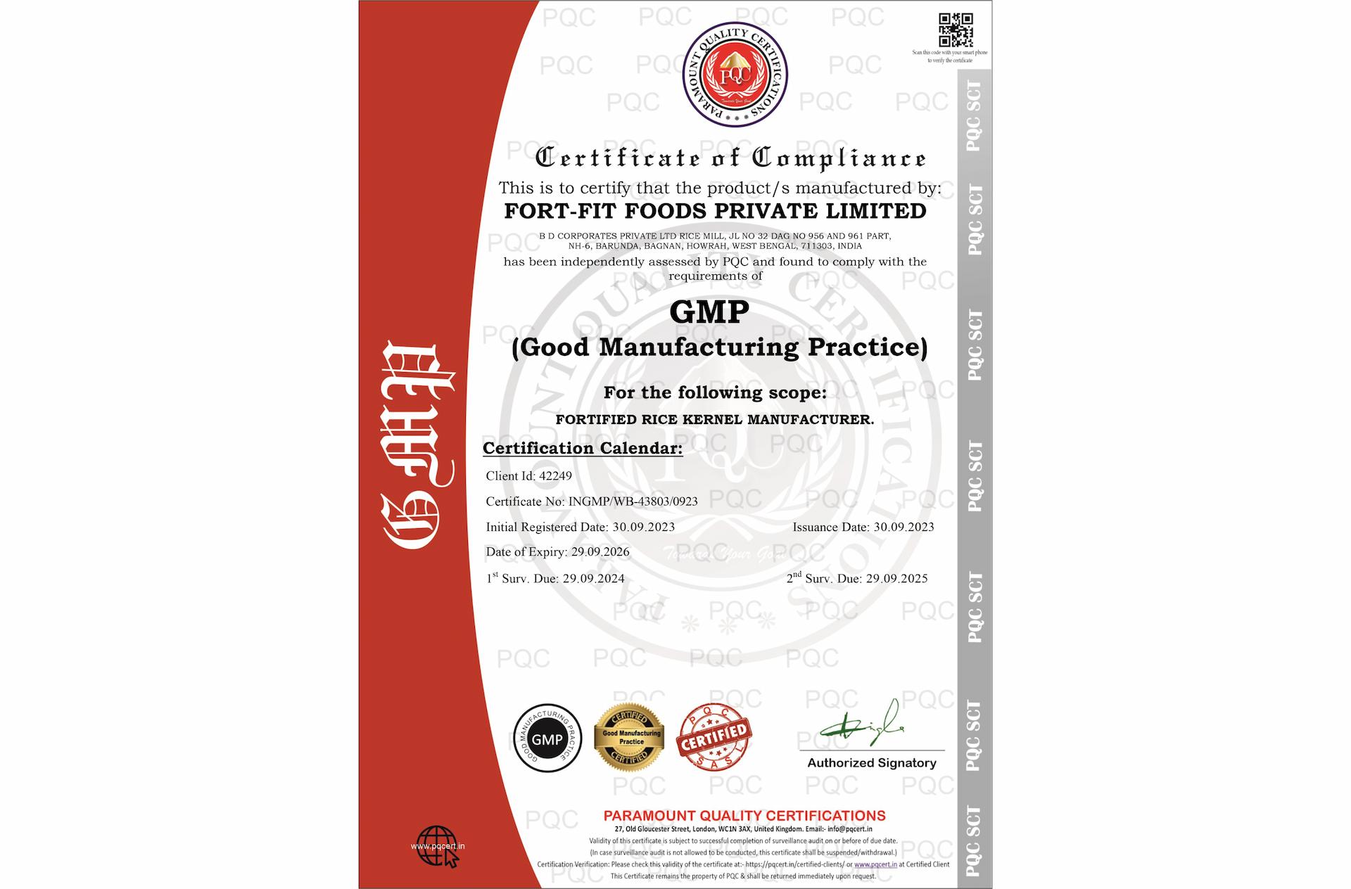 Certificate 1